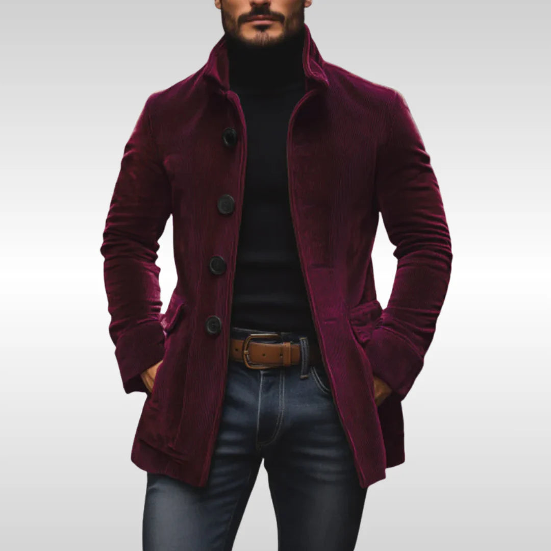 Victor™ | Chaqueta Elegante de Terciopelo