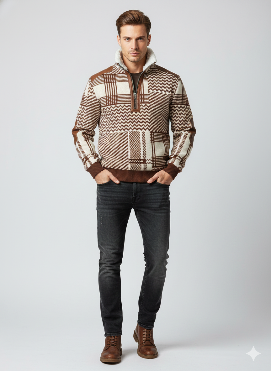 Bruno™ |  Jersey con cuello alto acolchado