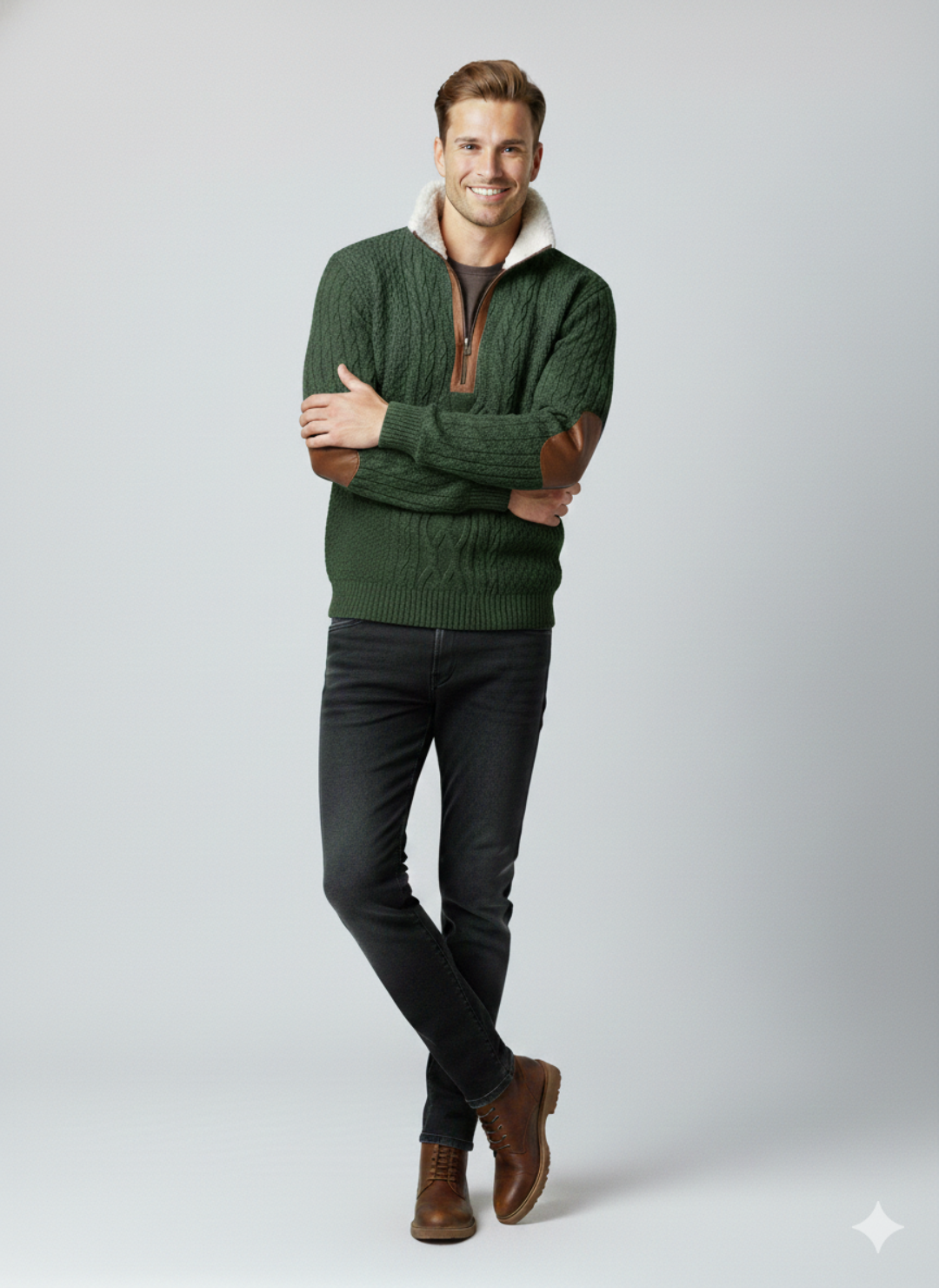 Bruno™ |  Jersey con cuello alto acolchado